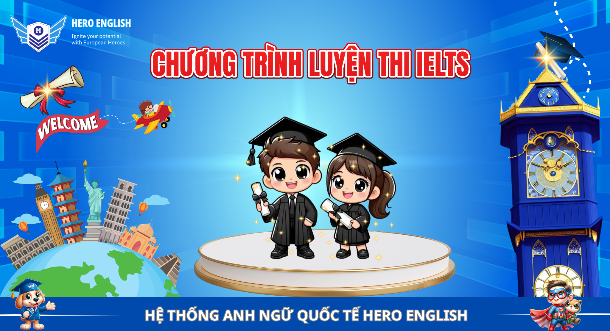 Chương trình ưu đãi Hero English